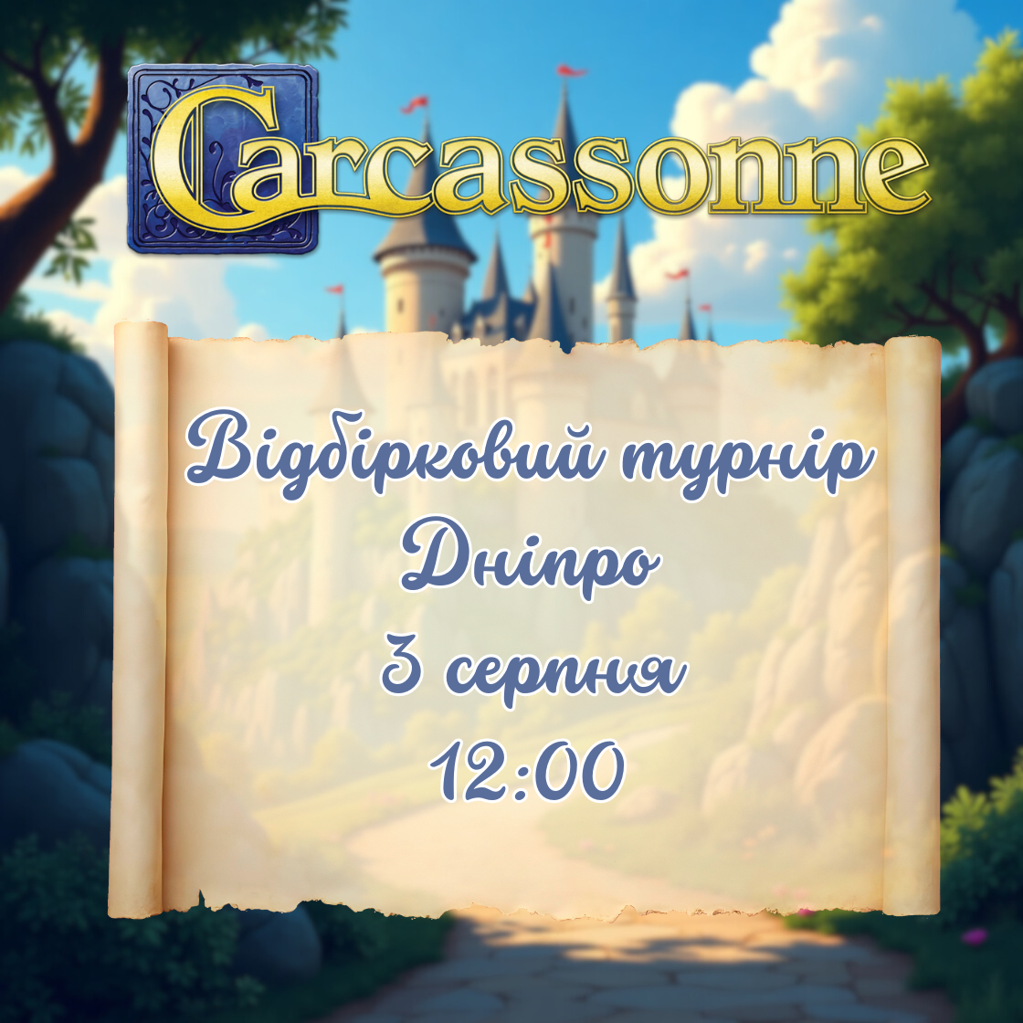Відбірковий турнір з «Каркасону» в Дніпрі 2.0
